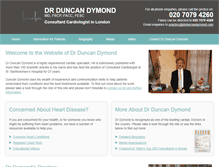 Tablet Screenshot of drduncandymond.com